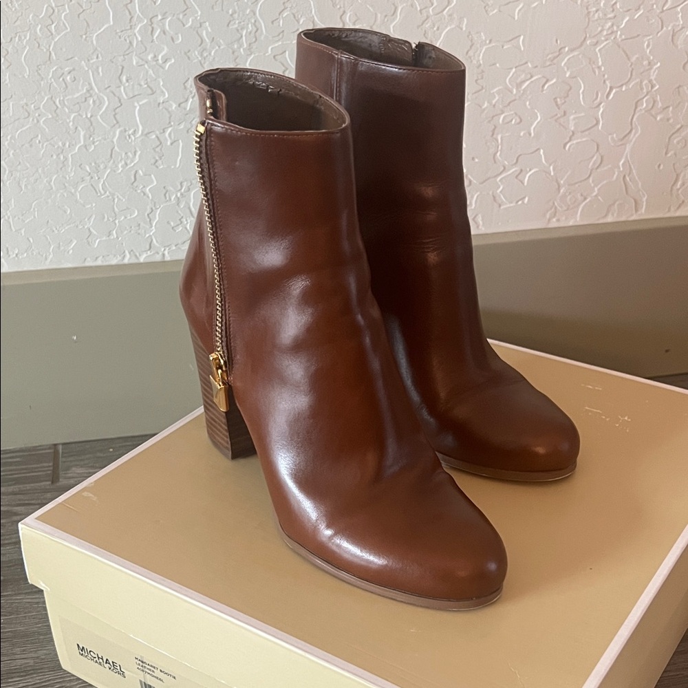Michael Kors Chestnut Ankle Booties